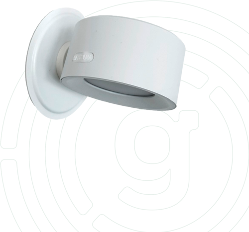 Gelmags Magnet LED-Leucht-Spot mit Akku und Flexigel-Pad Ø 8,3 cm weiß - Akku Campinglampen