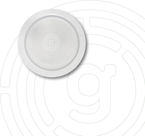 Gelmags Nano-Gel-Pads 2.0 S Ø 4,9 Set 4-teilig weiß - Halterungen und Befestigungen