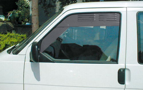 HKG Frischlüfter für Fahrerhaus-Seitenfenster 2-teilig links und rechts für Ford Transit Custom, Tourneo Custom 2013–2023 - Aussteller & Fensterzubehör