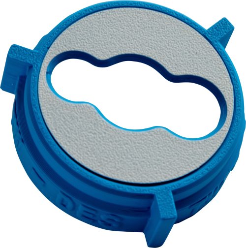TW-DES Befülldeckel für Wassertanks 78 mm mit Schlauchaufnahme 13–20 mm - Schlauchadapter
