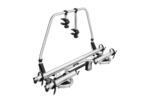 Thule Caravan Superb Short Deichsel Fahrradträger für 2 Fahrräder, E-Bike geeignet - Deichsel-Fahrradträger