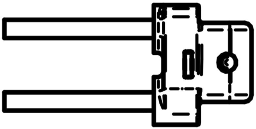 Thule Omnistor Rotationsplatte für Thule Omnistor Markisen Gelenkarm - Markisenabspannung & -sicherung
