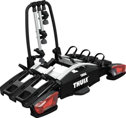 Thule VeloCompact F Fahrradträger für Anhängerkupplung Fix4Bike schwarz für 3+1 Fahrräder - Fahrradträger für Anhängerkupplungen
